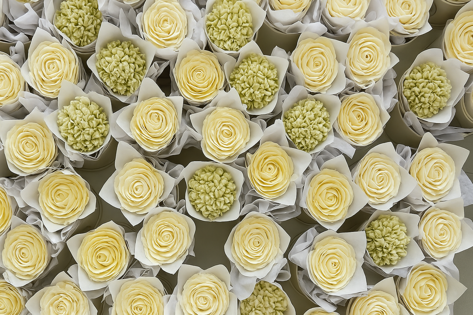 Mini Cupcake Bouquet (42 cupcakes)